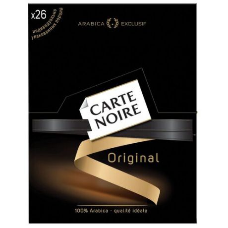 Растворимый кофе Carte Noire Original, в стиках (26 шт.)