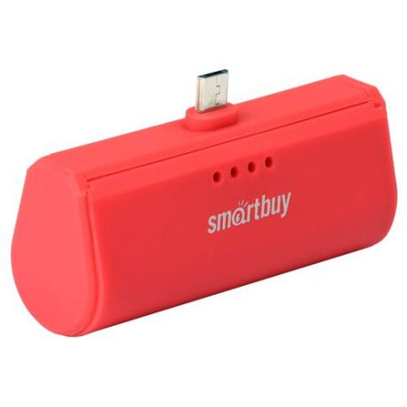 Аккумулятор SmartBuy Turbo microUSB красный коробка