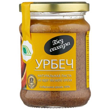Биопродукты Урбеч натуральная паста из лесных орехов, 280 г