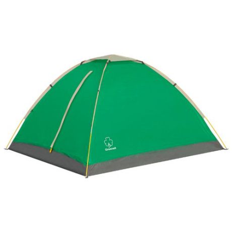 Палатка Greenell Моби 3 V2 зеленый/светло-серый