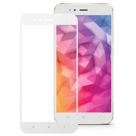 Защитное стекло Mobius 3D Full Cover Premium Tempered Glass для Xiaomi Mi A1 белый