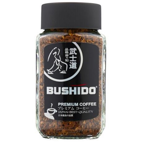 Кофе растворимый Bushido Black Katana, 50 г