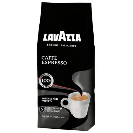 Кофе в зернах Lavazza Caffe Espresso, арабика, 250 г