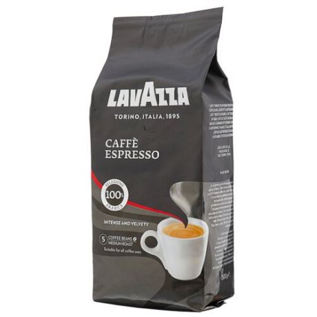 Кофе в зернах Lavazza Caffe Espresso, арабика, 500 г