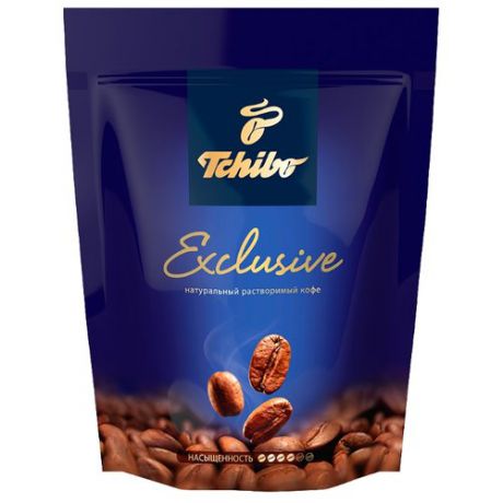 Кофе растворимый Tchibo Exclusive, пакет, 75 г