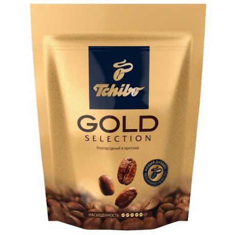 Кофе растворимый Tchibo Gold Selection, пакет, 75 г