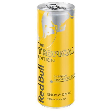 Энергетический напиток Red Bull Tropical edition, 0.25 л