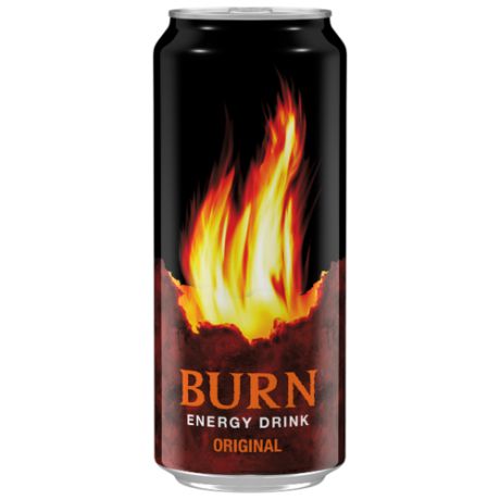 Энергетический напиток Burn Original, 0.5 л