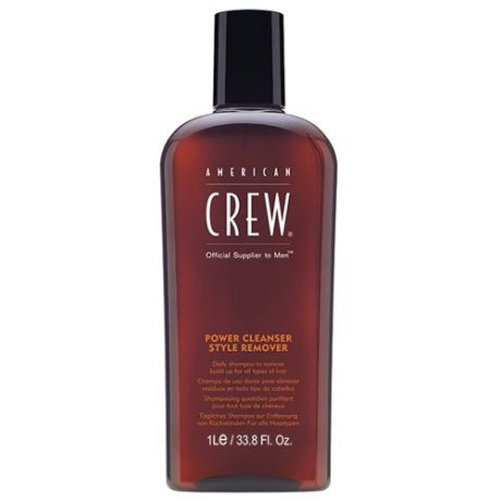 American Crew шампунь очищающий волосы от укладочных средств 1000 мл