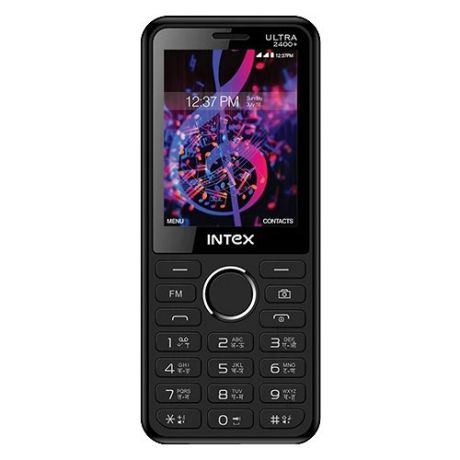 Телефон INTEX Ultra 2400+ черный