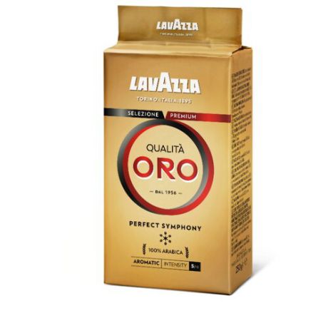Кофе молотый Lavazza Qualita Oro вакуумная упаковка, 250 г