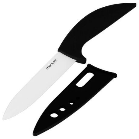 MOULINvilla Нож универсальный 13 см черный / белый