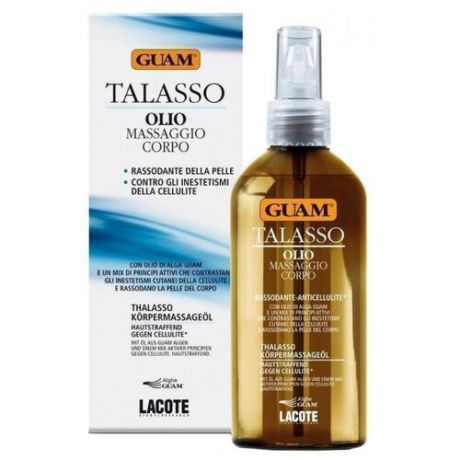 Масло Guam Talasso для тела массажное подтягивающее антицеллюлитное 200 мл