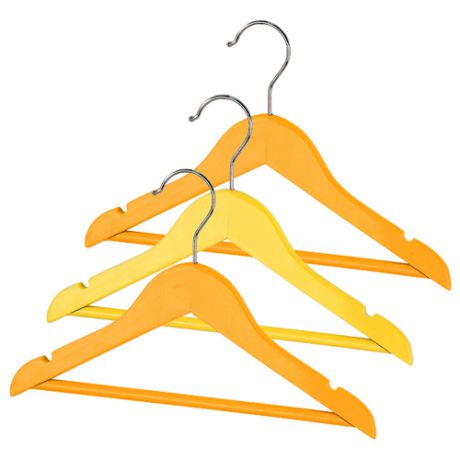 Вешалка Valiant Набор детские KH-W30 оранжевый/желтый