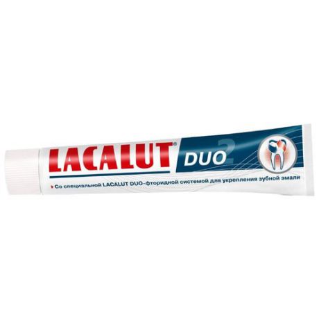 Зубная паста Lacalut Duo, 75 мл