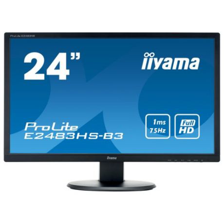 Монитор Iiyama ProLite E2483HS-B3 черный