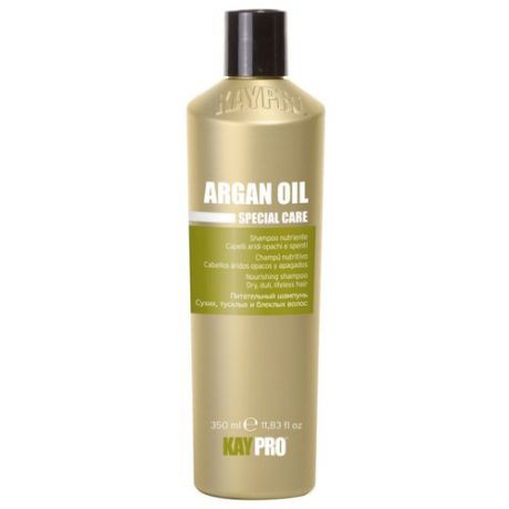 KayPro шампунь Argan Oil питательный для сухих, тусклых и блеклых волос 350 мл