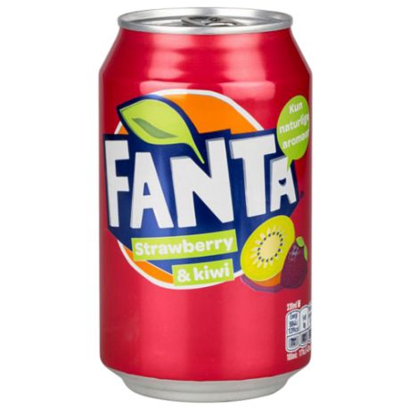 Газированный напиток Fanta Strawberry & Kiwi, 0.33 л