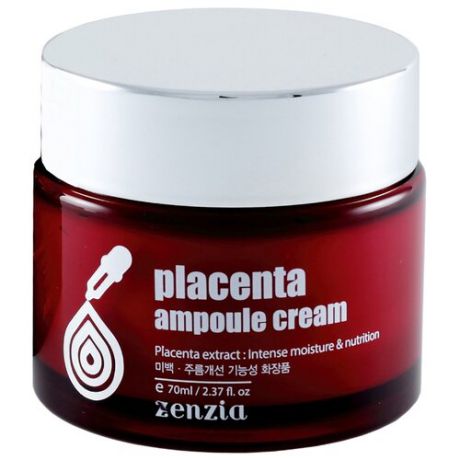 Zenzia Placenta ampoule cream Крем для лица, 70 мл