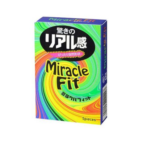 Презервативы Sagami Xtreme Miracle Fit 5 шт.