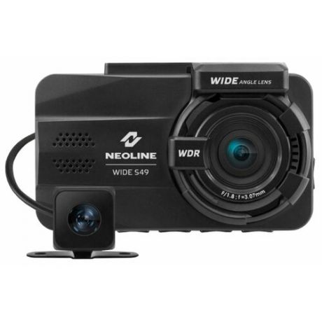 Видеорегистратор Neoline Wide S49, 2 камеры черный
