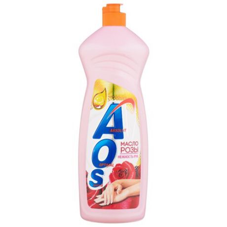 AOS Средство для мытья посуды Масло розы 0.9 кг