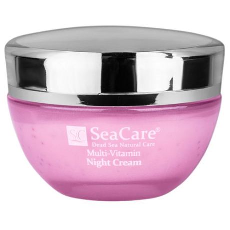 SeaCare Multi-Vitamin Night Cream Мультивитаминный ночной крем для лица с витаминами А, Е, Коэнзимом Q10 и минералами Мертвого Моря, 50 мл