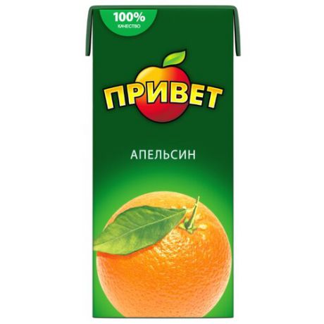 Напиток сокосодержащий Привет Апельсин, 0.95 л