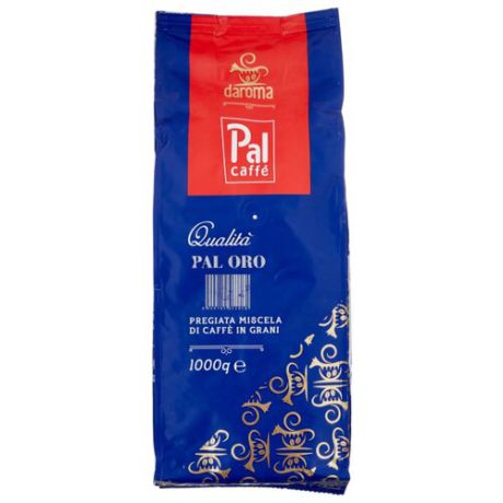 Кофе в зернах Palombini Pal Oro, арабика/робуста, 1 кг