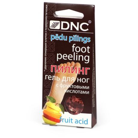 DNC Гель-пилинг для ног с фруктовыми кислотами 40 мл