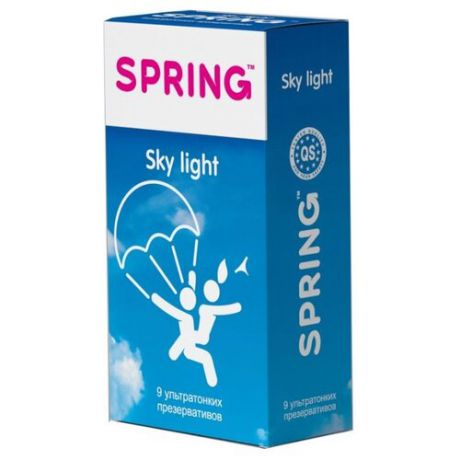 Презервативы Spring Sky Light 9 шт.