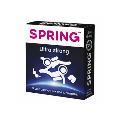 Презервативы Spring Ultra Strong 3 шт.