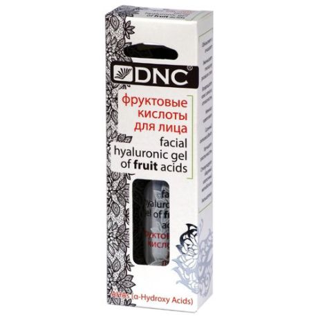 DNC фруктовые кислоты для лица facial hyaluronic gel of fruit acids 26 мл