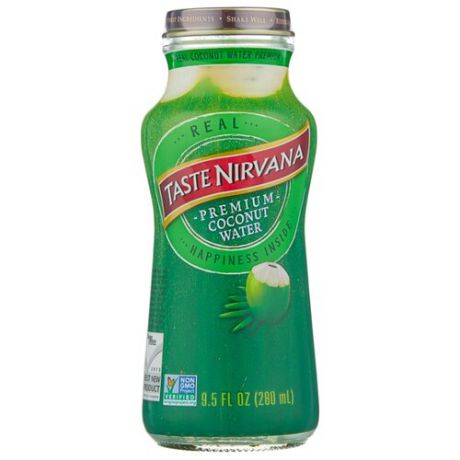 Вода кокосовая Taste Nirvana без мякоти, 0.28 л