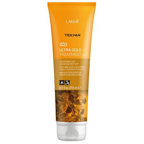 Lakme Teknia Ultra Gold Средство, освежающее цвет для золотистых оттенков волос, 250 мл