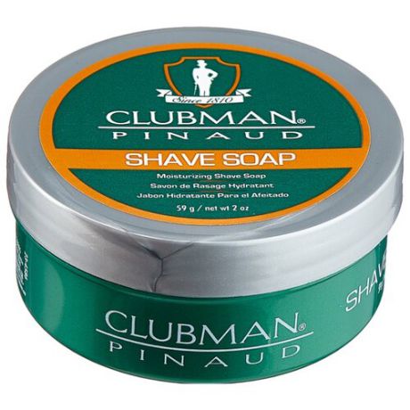Мыло для бритья Shave Soap натуральное Clubman, 59 г