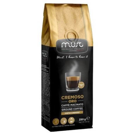 Кофе молотый Must Cremoso Oro, 250 г