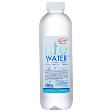 Питьевая вода Lite Water ПЭТ, 0.8 л