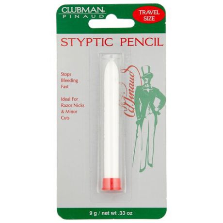 Кровоостанавливающий карандаш Styptic Pencil Clubman, 9 г