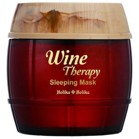 Holika Holika ночная маска-желе Wine Therapy Красное Вино, 120 мл