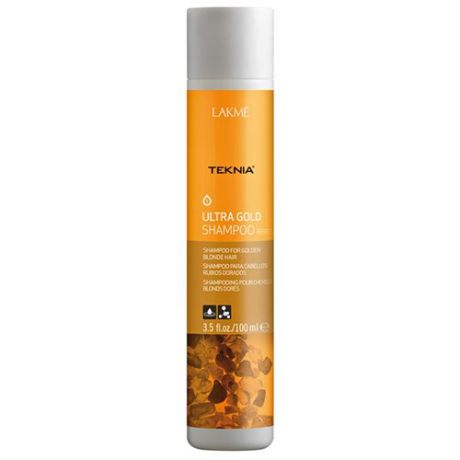 Шампунь Lakme Teknia Ultra Gold Освежающий цвет золотисто-русых волос, 100 мл