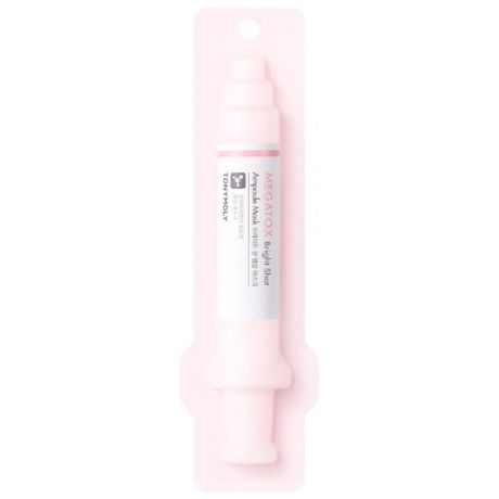 TONY MOLY тканевая маска MegaTox Ampoule Bright Shot осветляющая, 23 г