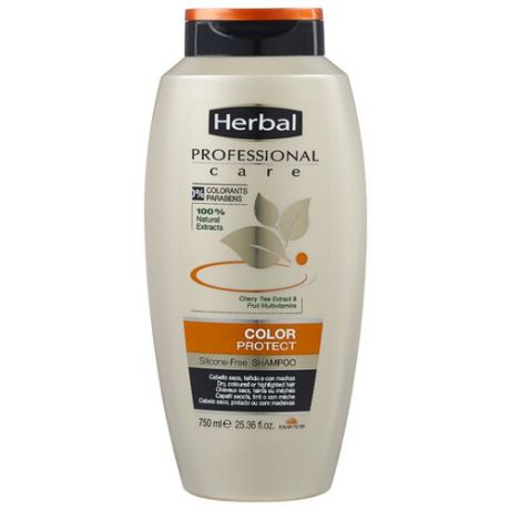 Herbal шампунь Professional Care Color and Protect Защита для сухих и окрашенных волос 750 мл
