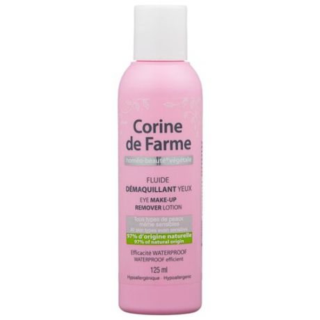 CORINE de FARME лосьон для снятия макияжа с глаз, 125 мл