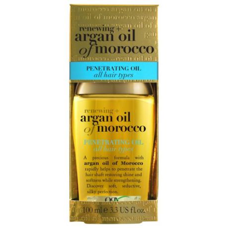 OGX Аргановое марокканское масло для восстановления волос, 100 мл