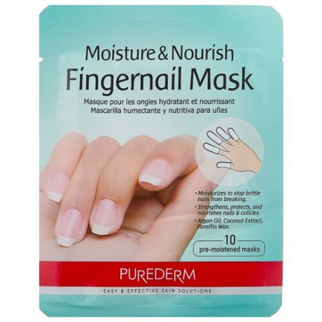 Маска Purederm Moisture & Nourishing Fingernail Mask 20 г