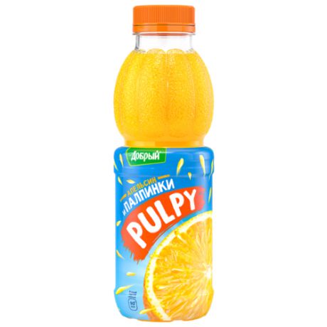 Напиток сокосодержащий Pulpy Апельсин, 0.45 л