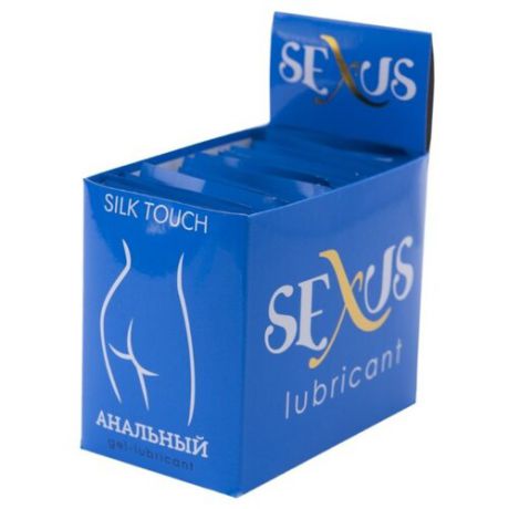 Гель-смазка Sexus Набор пробников Silk Touch Anal, 50 шт. 300 мл саше