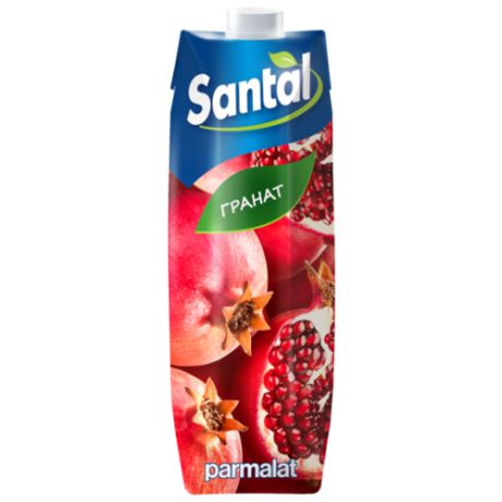 Напиток сокосодержащий Santal Гранат, с крышкой, 1 л