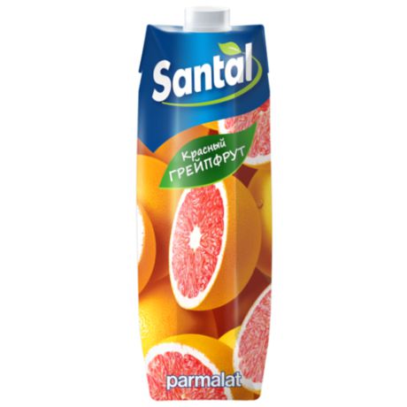 Напиток сокосодержащий Santal Красный грейпфрут, с крышкой, 1 л